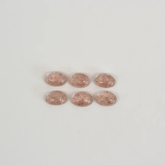 14k Oval Strawberry Ring