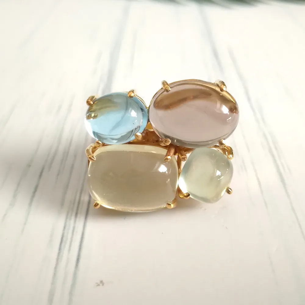 4 Stone Cocktail Ring