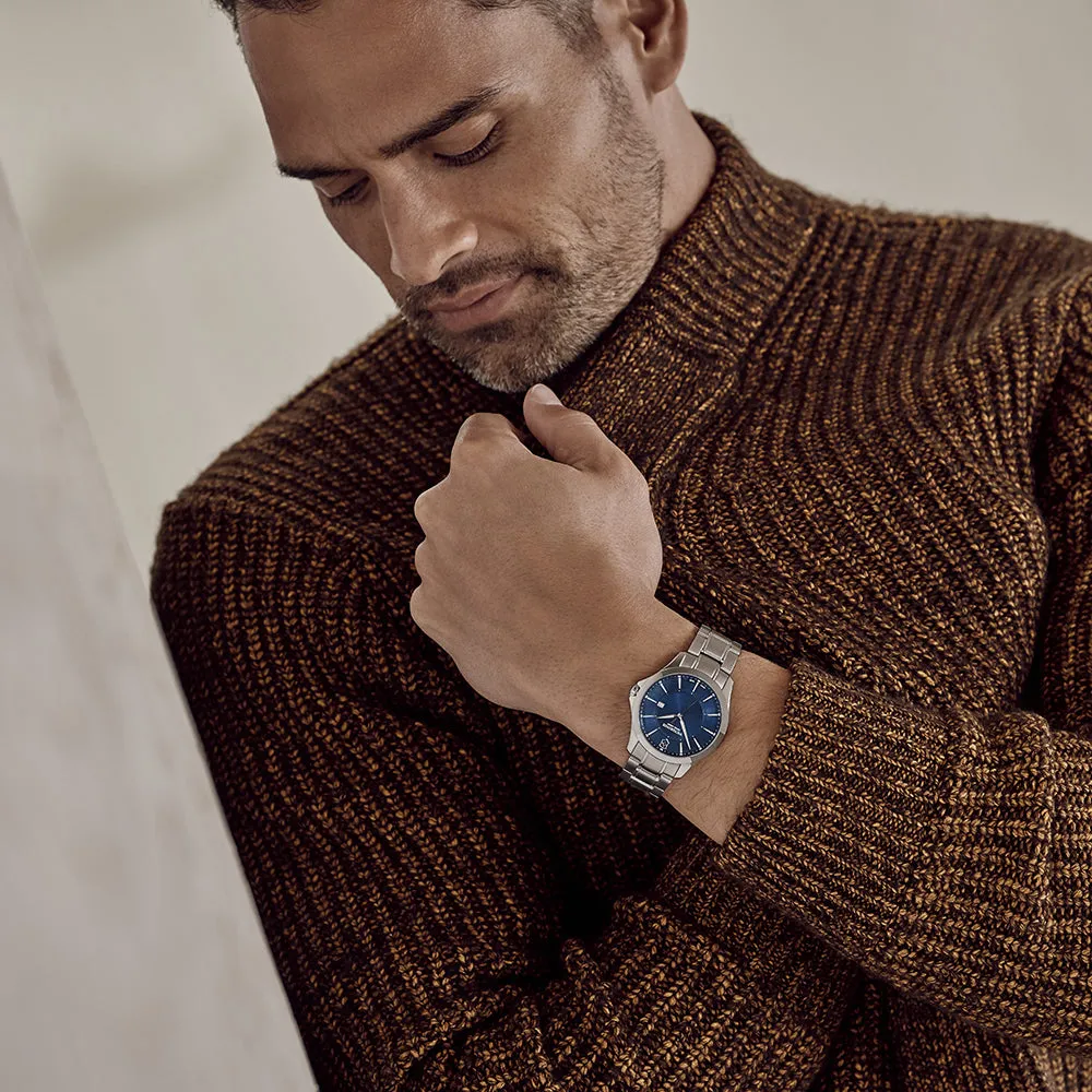 Alliance 40MM Blue Steel Watch