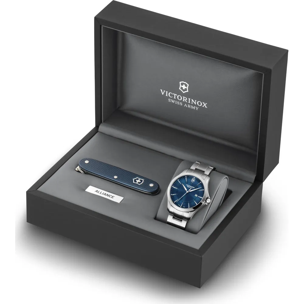 Alliance 40MM Blue Steel Watch