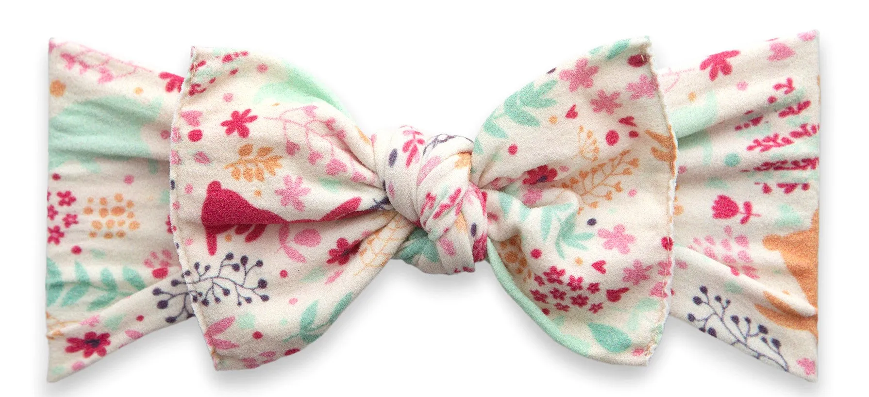Baby Bling Bunny Bounce Printed Knot Headband