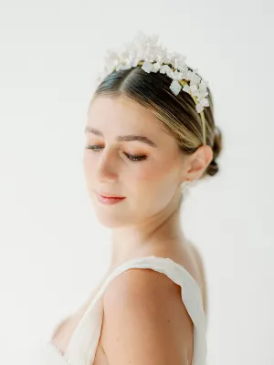 crystal beads headband FLEURETTE - 23004