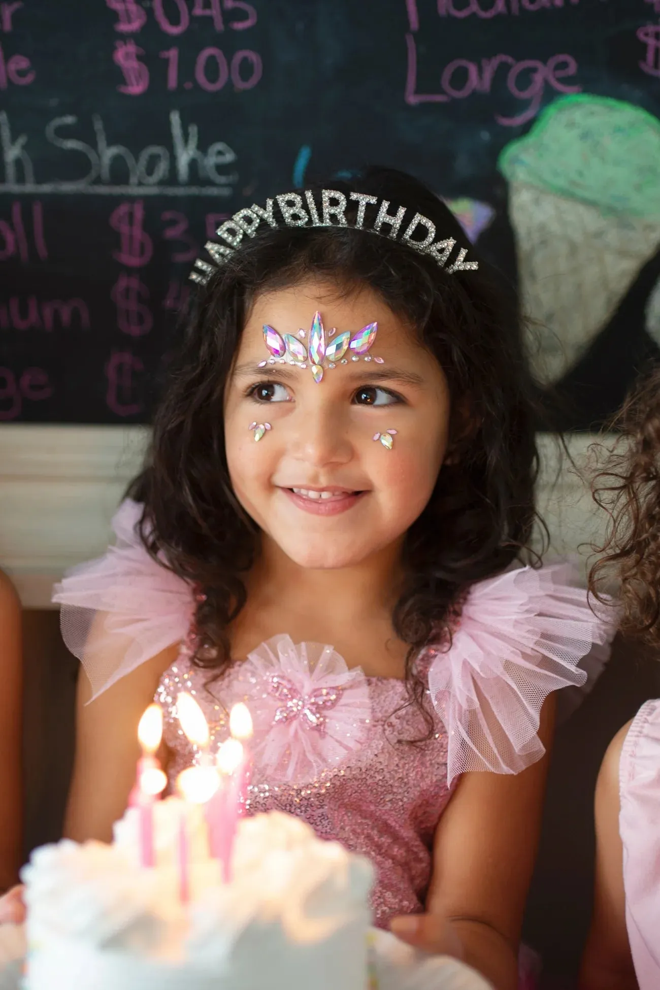 HAPPY BIRTHDAY RHINESTONES HEADBAND