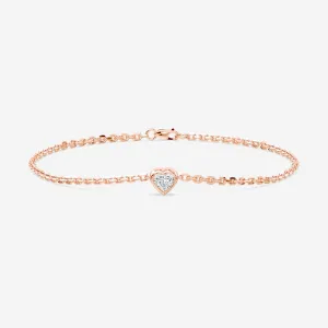 Heart Diamond Bracelet