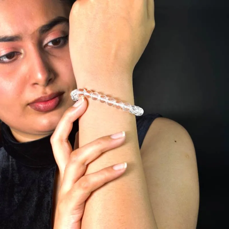 Natural Sphatic Crystal Bracelet