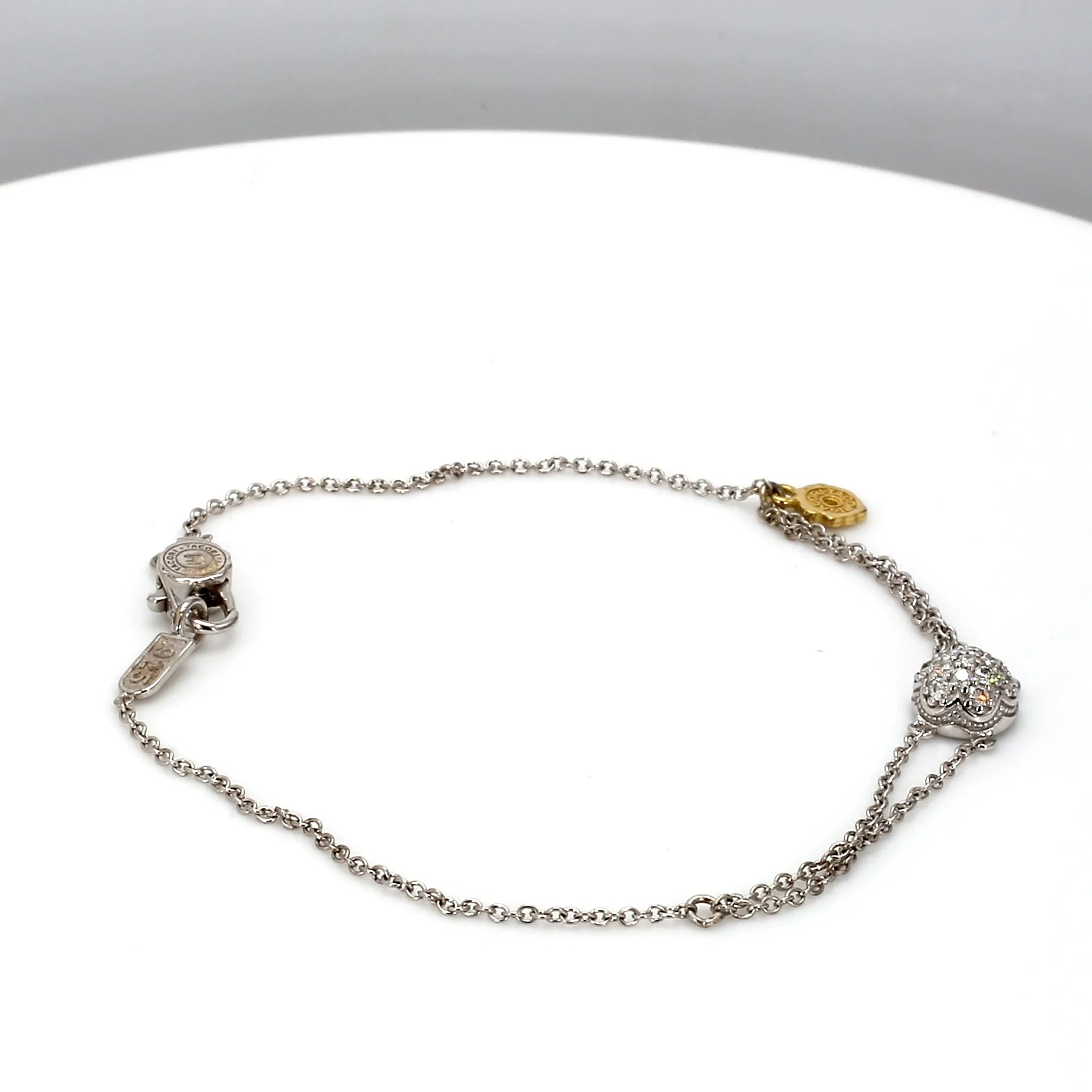 TACORI Diamond-Cluster Chain Diamond Bracelet